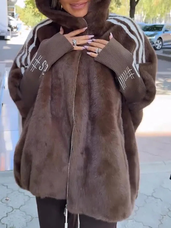 Seren Faux Fur Hooded Jacket