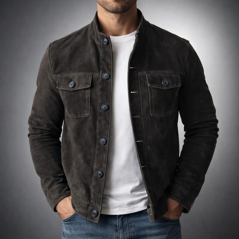 Kenswick Suede Overshirt Jacket