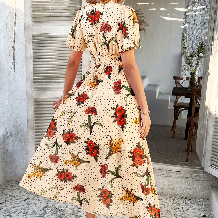 Chiara – Effortlessly Elegant Floral Maxi Dress