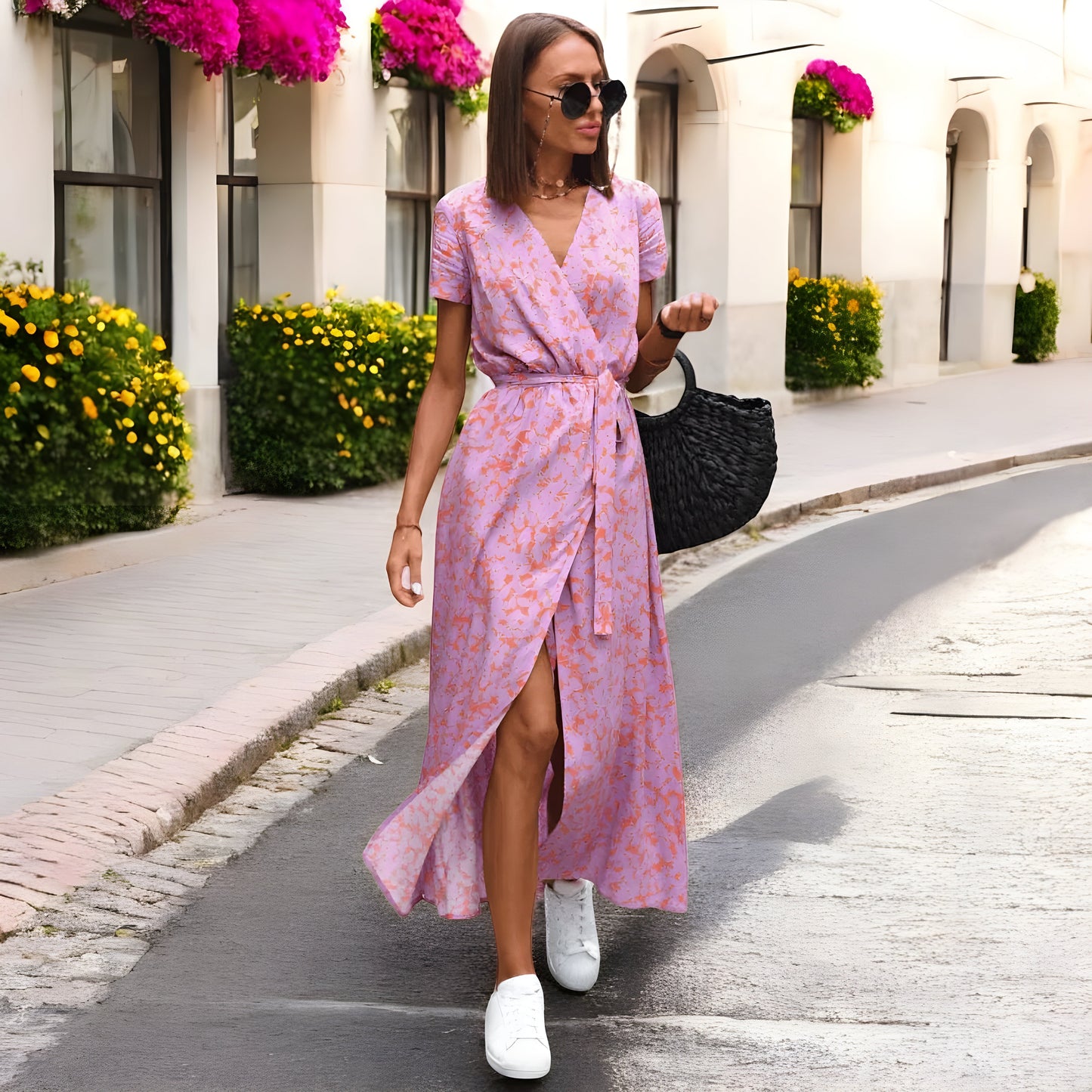 Clara – Chic Floral Summer Dress