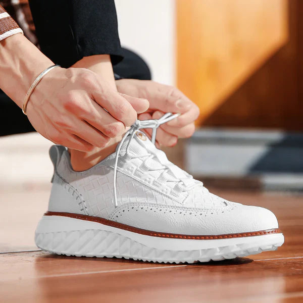 Barton Crest | Premium Leather Comfort Sneakers