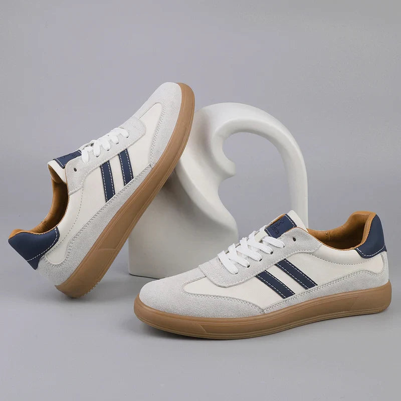 The Camden™ – Retro Suede Court Trainers