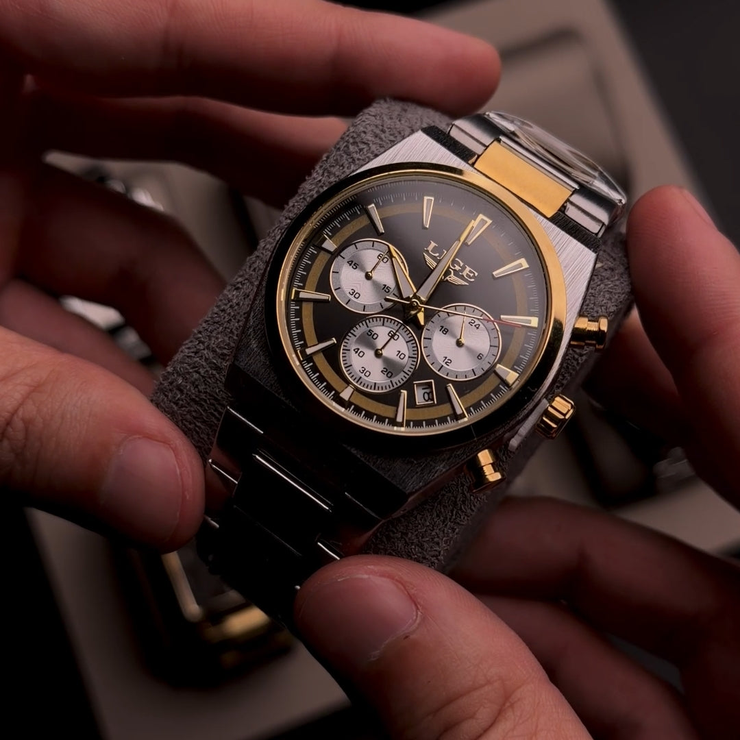 LIGE Heritage Chronograph Watch