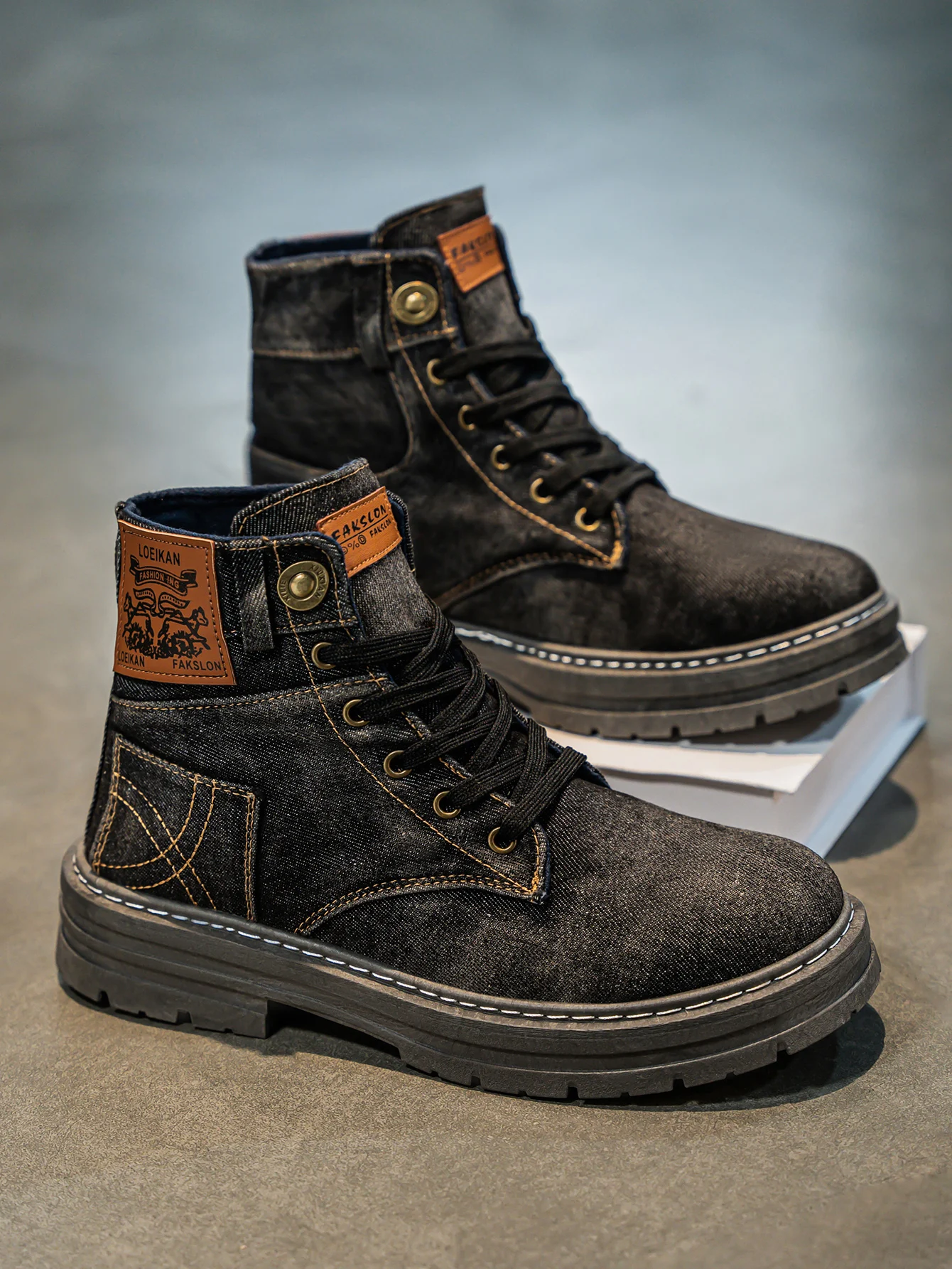 UrbanDenim™ Street Boots