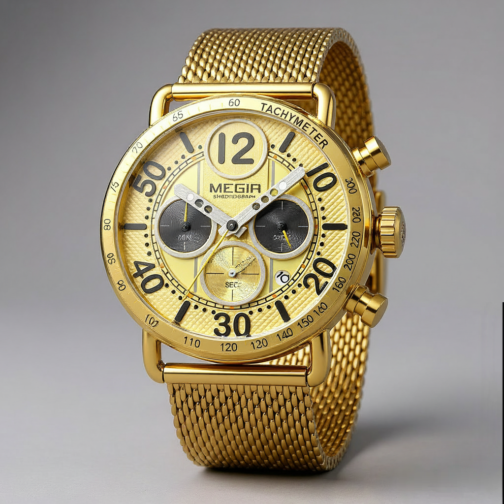 Regent Gold Chronograph