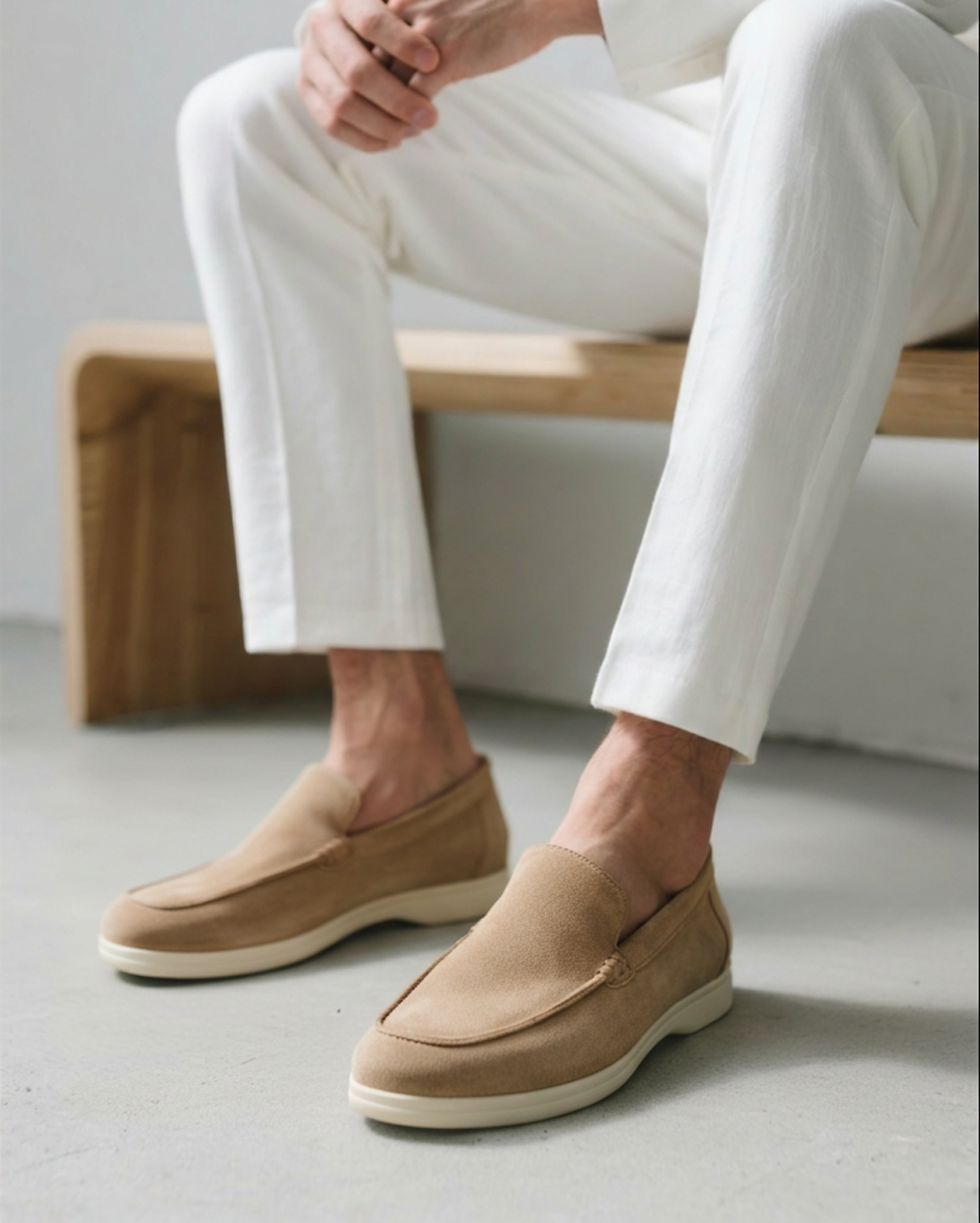 Kingswell Suede Slip-On Loafers