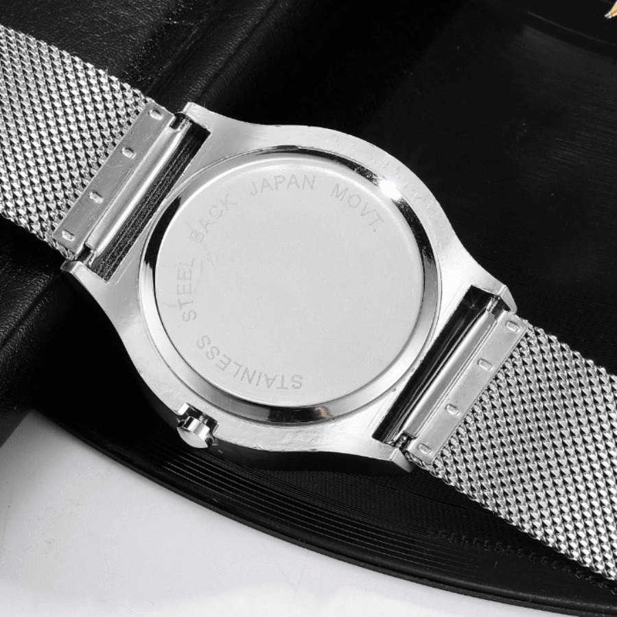 Noir Geometric Timepiece