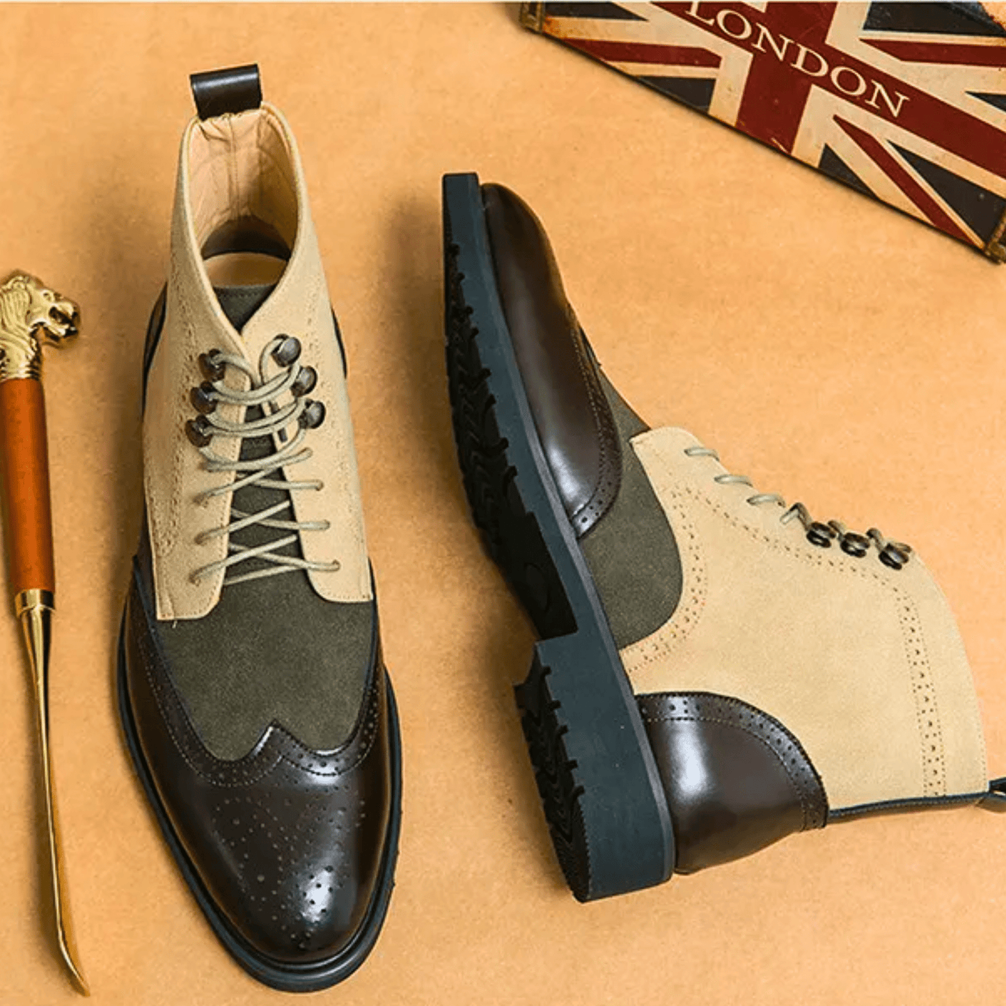 The Mayfair™ – Heritage Wingtip Brogue Boots
