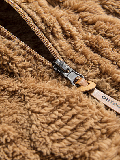 Ardyn GeoFleece Teddy Hoodie