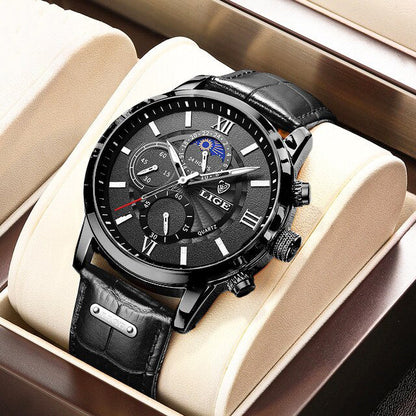 Windsor Vale™ Moonphase Chronograph Watch