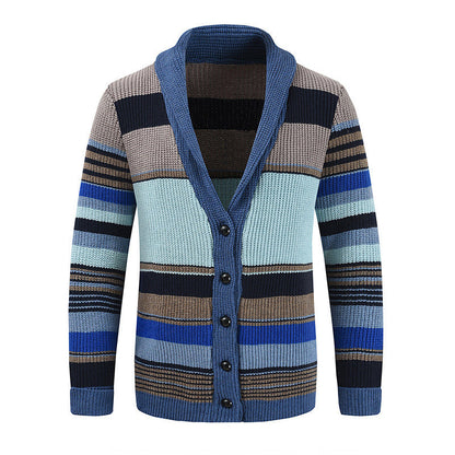 Heritage Stripe Shawl Cardigan