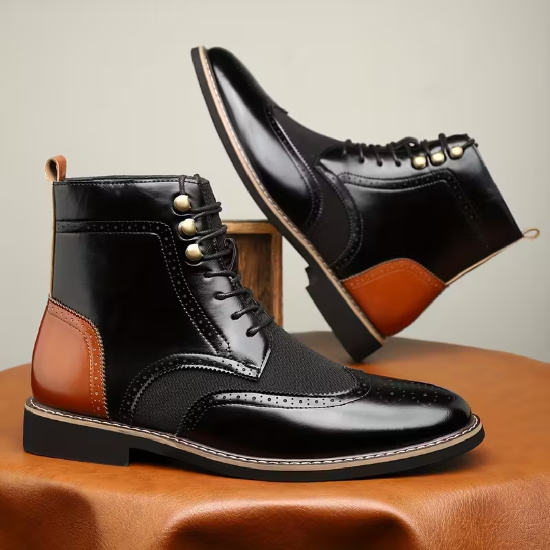 Kingswell™ Elevate Brogue Ankle Boots