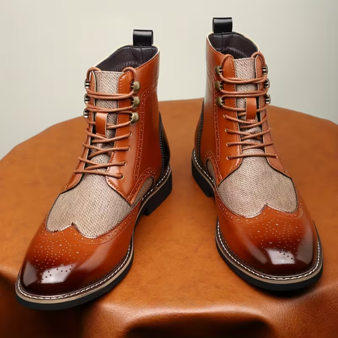 Kingswell™ Elevate Brogue Ankle Boots