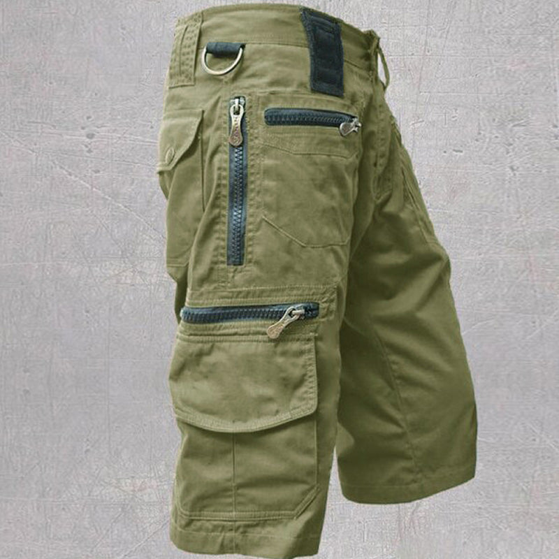 Blake – Comfortable Black Cargo Shorts for Everyday Adventure