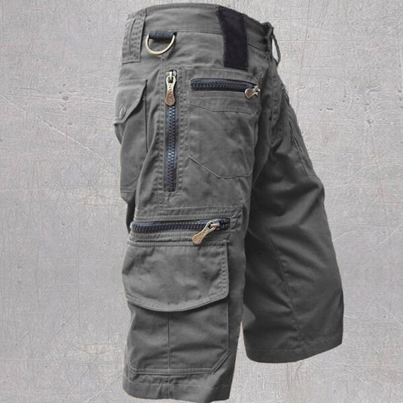 Blake – Comfortable Black Cargo Shorts for Everyday Adventure