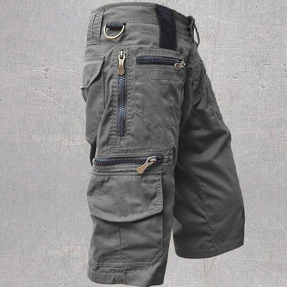 Blake – Comfortable Black Cargo Shorts for Everyday Adventure
