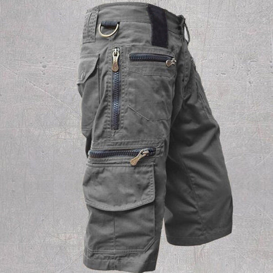 Blake – Comfortable Black Cargo Shorts for Everyday Adventure