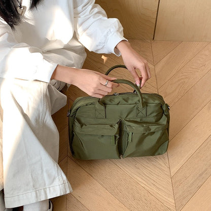 Nora – Minimal Nylon Crossbody for On-the-Go Days