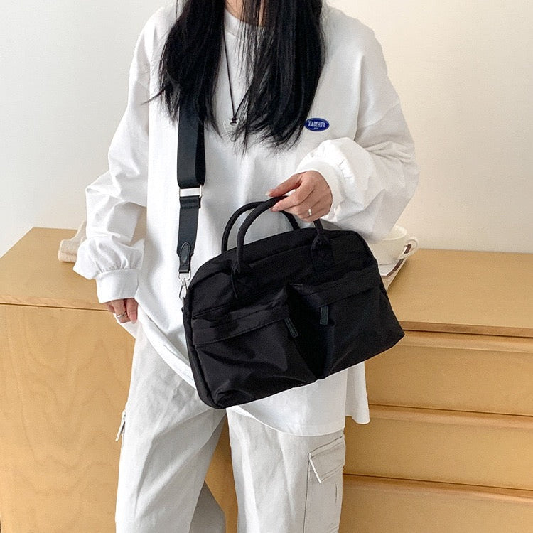 Nora – Minimal Nylon Crossbody for On-the-Go Days