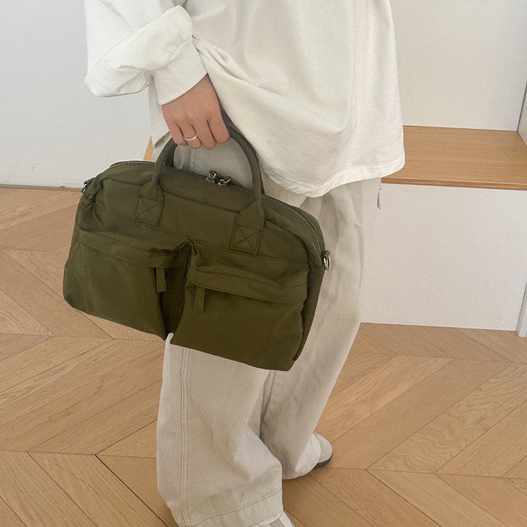 Nora – Minimal Nylon Crossbody for On-the-Go Days