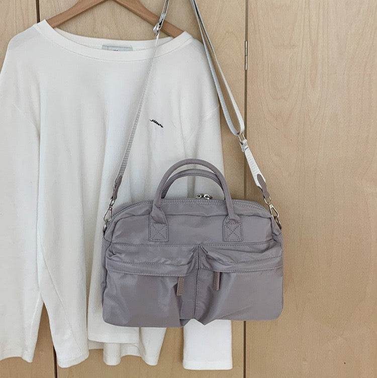 Nora – Minimal Nylon Crossbody for On-the-Go Days