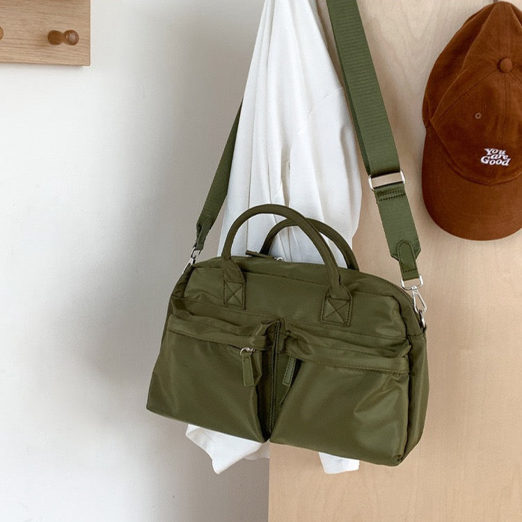 Nora – Minimal Nylon Crossbody for On-the-Go Days