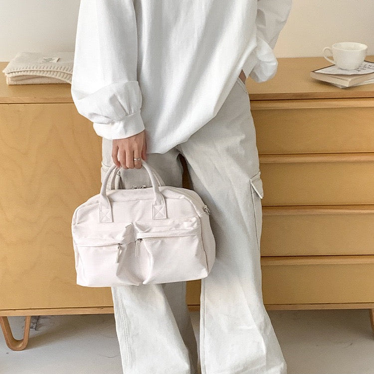 Nora – Minimal Nylon Crossbody for On-the-Go Days