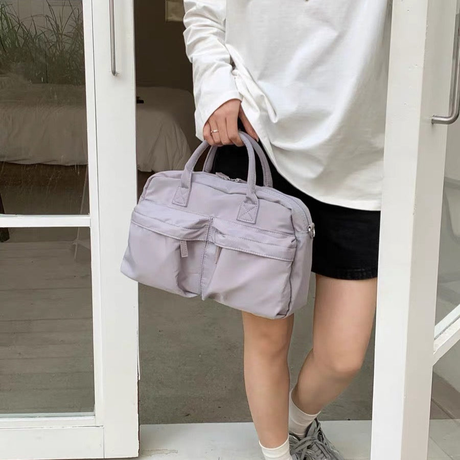 Nora – Minimal Nylon Crossbody for On-the-Go Days