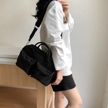 Nora – Minimal Nylon Crossbody for On-the-Go Days