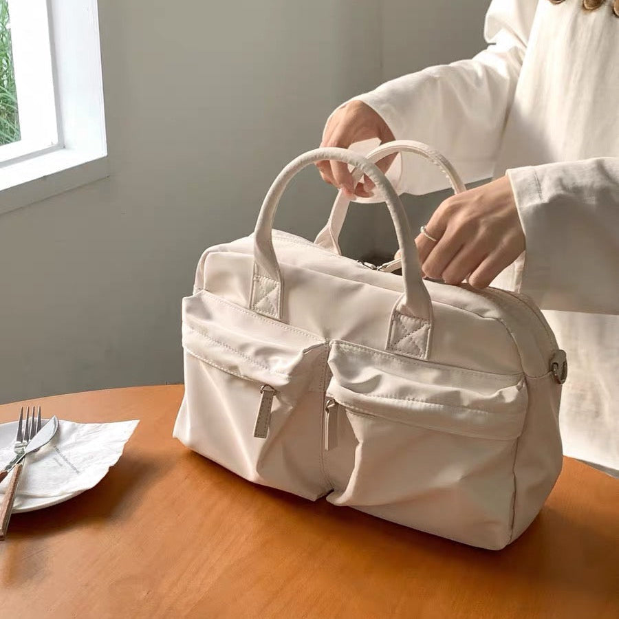 Nora – Minimal Nylon Crossbody for On-the-Go Days