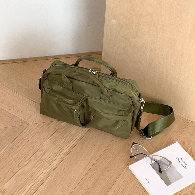 Nora – Minimal Nylon Crossbody for On-the-Go Days