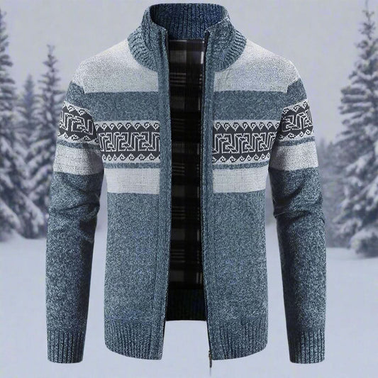 Halvord™ Wool-Blend Zip Cardigan