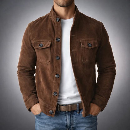 Kenswick Suede Overshirt Jacket
