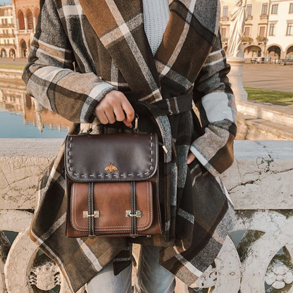 Bumblebee Vegan Leather Backpack