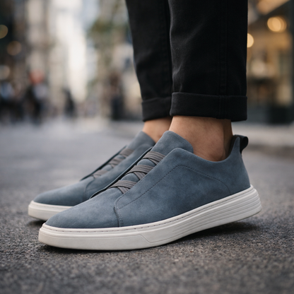 The Aldgate™ – Suede Slip-On Sneakers