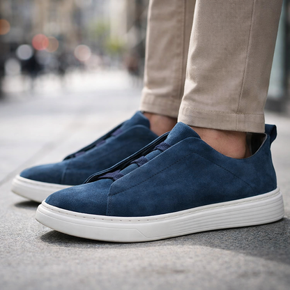 The Aldgate™ – Suede Slip-On Sneakers