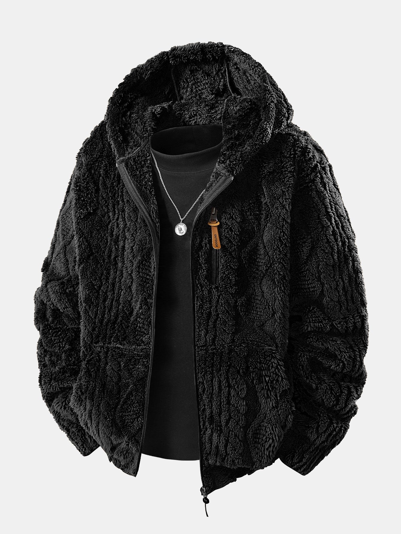 Ardyn GeoFleece Teddy Hoodie