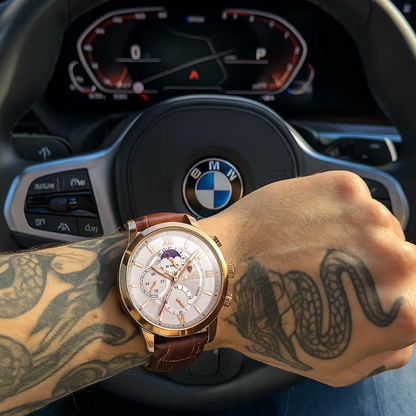 Windsor Vale™ Moonphase Chronograph Watch