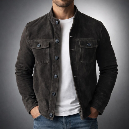 Kenswick Suede Overshirt Jacket