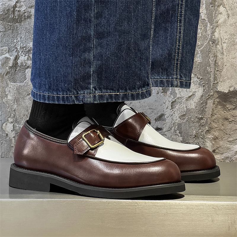 The Richmond™ – Two-Tone Monk Strap Derbies