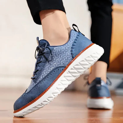 Barton Crest | Premium Leather Comfort Sneakers