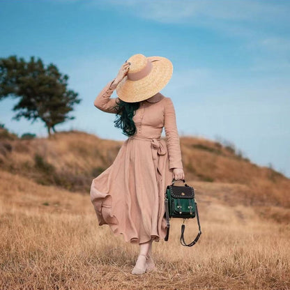 Bumblebee Vegan Leather Backpack