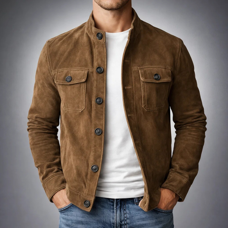 Kenswick Suede Overshirt Jacket