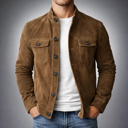 Kenswick Suede Overshirt Jacket