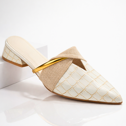 Valemont™ Croc Detail Mule Heels