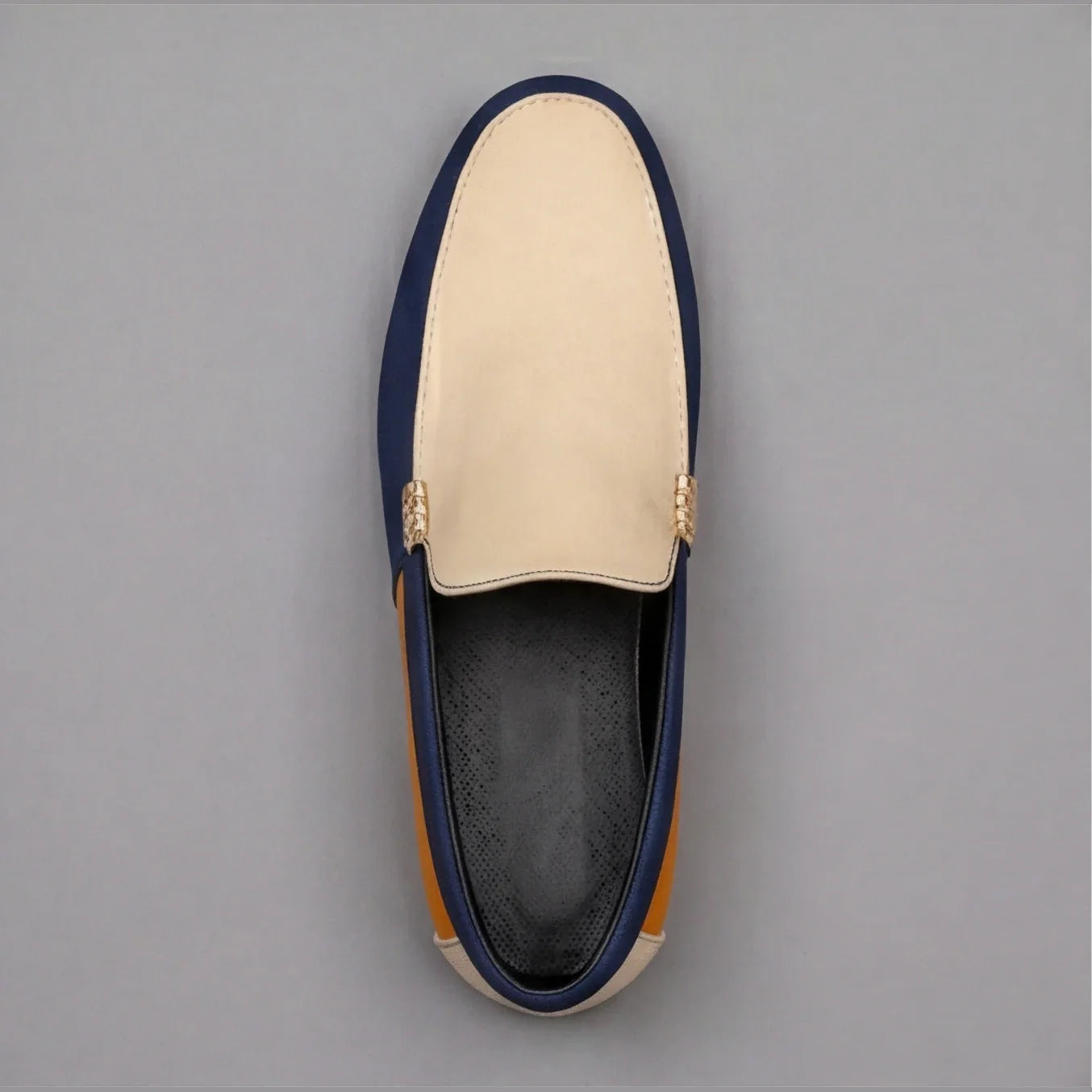 Ashford Patchwork Canvas Loafers