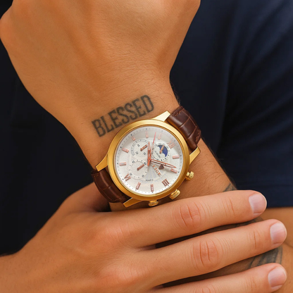 Windsor Vale™ Moonphase Chronograph Watch