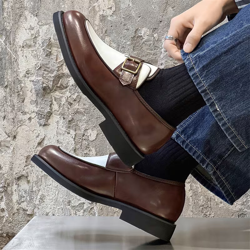 The Richmond™ – Two-Tone Monk Strap Derbies