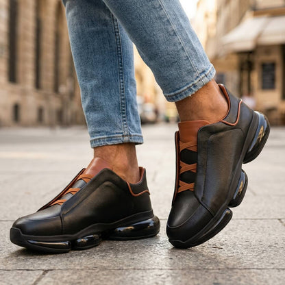 Vantore™ Leather Slip-On Trainers