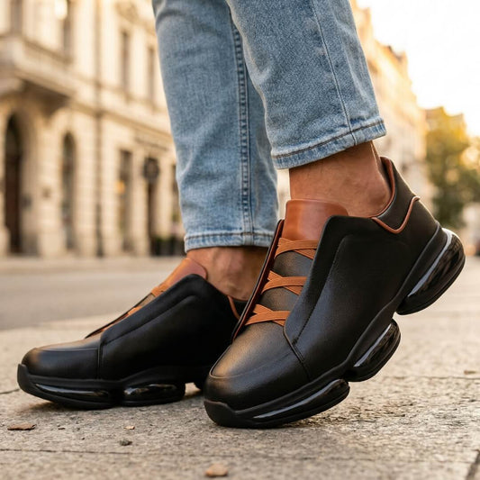 Vantore™ Leather Slip-On Trainers